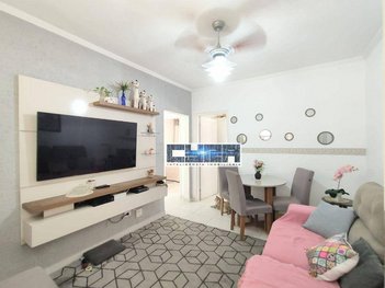 apartment em Rua Onze de Junho, Itararé - São Vicente - SP