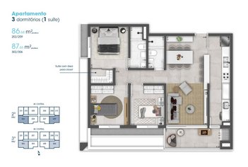 apartment em Avenida Central, Centro - Xangri-Lá - RS