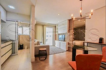 apartment em Rua Sansão Alves dos Santos, Cidade Monções - São Paulo - SP