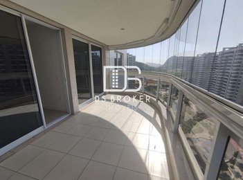 apartment em Avenida Salvador Allende, Barra da Tijuca - Rio de Janeiro - RJ