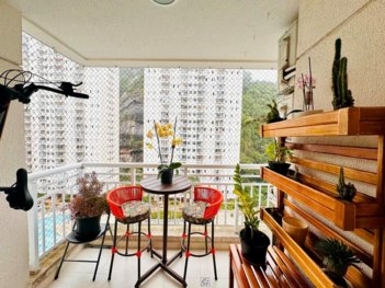 apartment em Avenida Doutor Moura Ribeiro, Marapé - Santos - SP