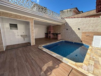 house em Rua Carlos Gomes, Ocian - Praia Grande - SP