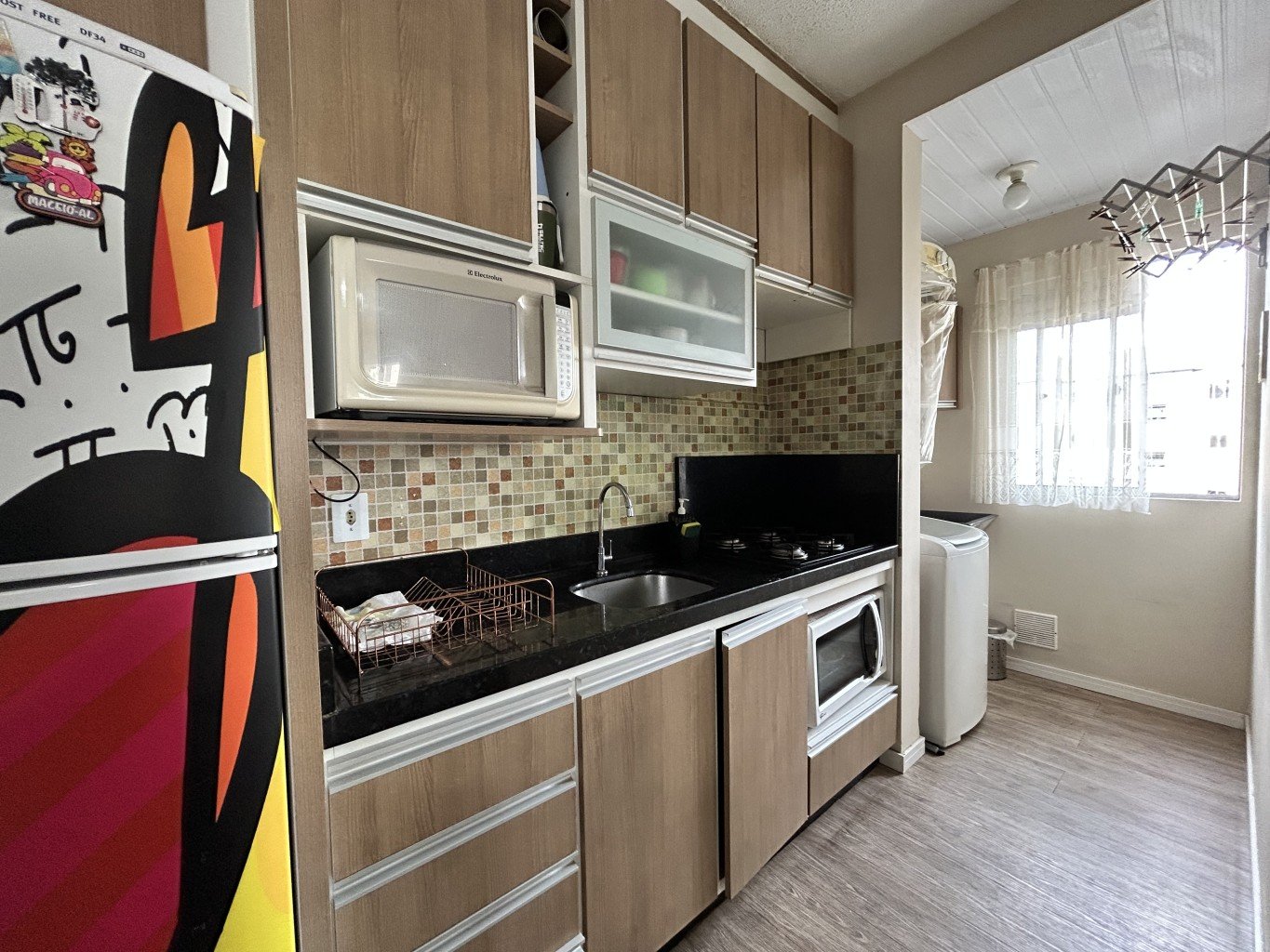 Cozinha e area de servico
