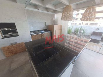 apartment em Rua Santos Dumont, Estuário - Santos - SP