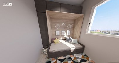 apartment em Avenida Padre Benedito Luiz da Costa, Condomínio Recanto da Baronesa - São José dos Campos - SP