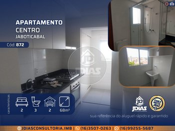 apartment em Avenida do Carmo, Centro - Jaboticabal - SP