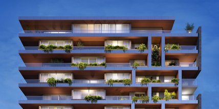 apartment em Rua Santos Dumont, Nossa Senhora de Lourdes - Caxias do Sul - RS
