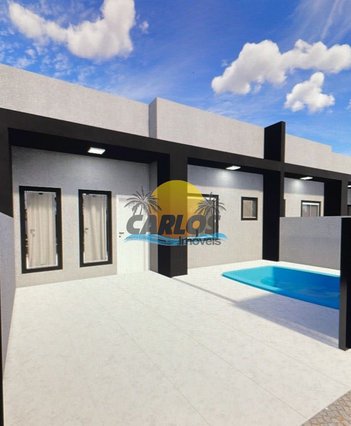 house em Rua Max Roesner, Matinhos - Matinhos - PR