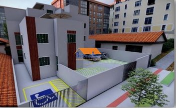 apartment em Rua Colinas, Parque Xangri-Lá - Contagem - MG