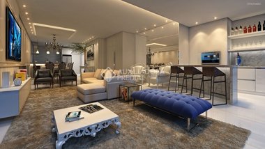 apartment em Avenida Atlântica, Centro - Balneário Camboriú - SC