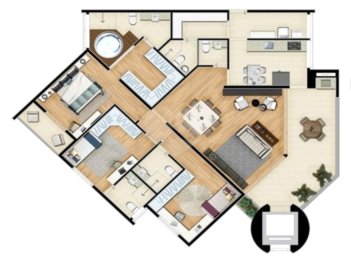 apartment em Rua Silveiras, Vila Guiomar - Santo André - SP
