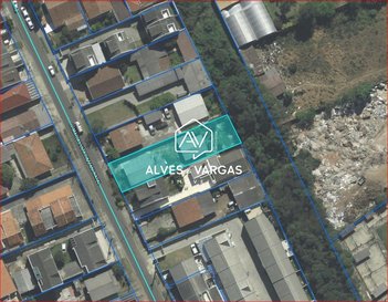 land_lot em Rua Maria Luiza Bazzani Natal, Uberaba - Curitiba - PR