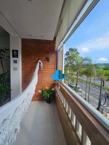 apartment em Avenida Bartholomeu de Gusmão, Aparecida - Santos - SP