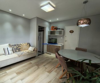 apartment em Rua Pérsio Queiroz Filho, Encruzilhada - Santos - SP