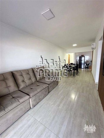 apartment em Avenida Presidente Kennedy, Guilhermina - Praia Grande - SP