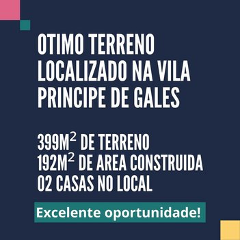 land_lot em Principe De Gales, Vila Príncipe de Gales - Santo André - SP
