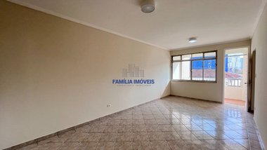 apartment em Rua Doutor Carvalho de Mendonça, Campo Grande - Santos - SP