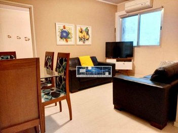 apartment em Avenida Bartholomeu de Gusmão, Boqueirão - Santos - SP