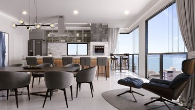 apartment em Rua 323, Meia Praia - Itapema - SC