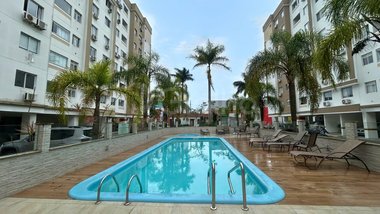 apartment em Rua Aristides da Silva, Fazenda Santo Antônio - São José - SC