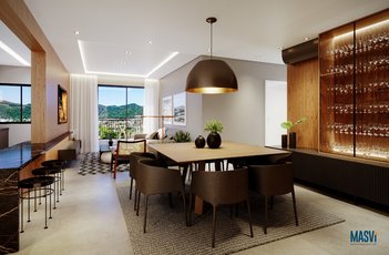 apartment em Virgílio Várzea, Saco Grande - Florianópolis - SC