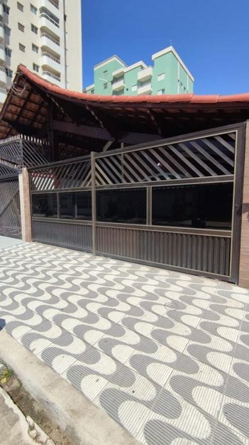 house em Rua Santa Bárbara, Caiçara - Praia Grande - SP