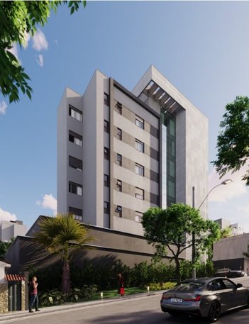 apartment em Rua Rafael Magalhães, Santo Antônio - Belo Horizonte - MG