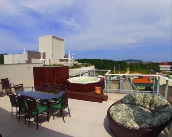 apartment em Rua da Capela, Campeche - Florianópolis - SC