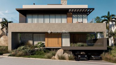 house em Estrada Haroldo Soares Glavan, Cacupé - Florianópolis - SC