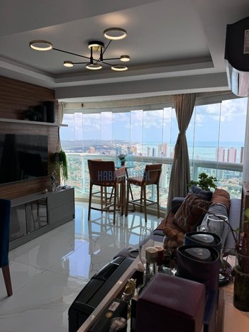apartment em Avenida Deputado Antônio Florêncio de Queiroz, Ponta Negra - Natal - RN