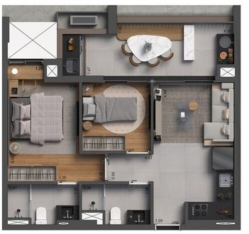 apartment em Avenida Pompéia, Vila Pompéia - São Paulo - SP