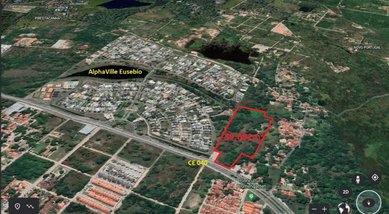 land_lot em CE-040, Centro - Eusébio - CE