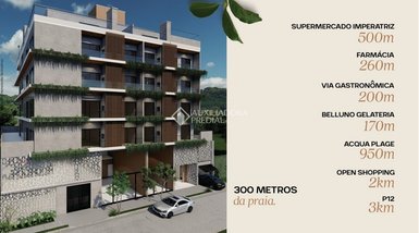 apartment em Rua dos Polvos, Jurerê - Florianópolis - SC