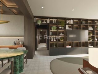sala-de-estar-com-estante-decorativa