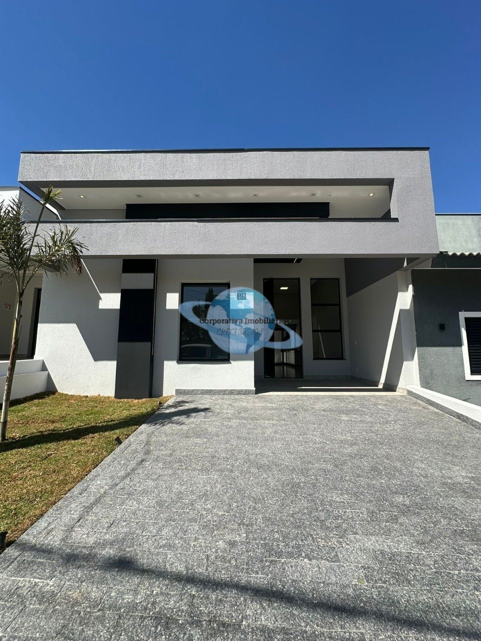 fachada casa terrea Terras São Francisco Sorocaba