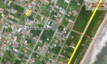land_lot em Rua Itajubá, Praia do Ervino - São Francisco do Sul - SC