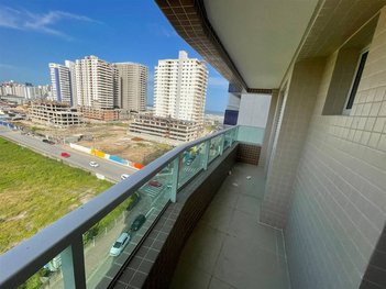 apartment em Avenida Doutor Roberto de Almeida Vinhas, Caiçara - Praia Grande - SP