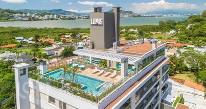 apartment em Estrada Haroldo Soares Glavan, Cacupé - Florianópolis - SC