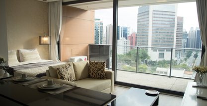 apartment em Rua Elvira Ferraz, Vila Olímpia - São Paulo - SP