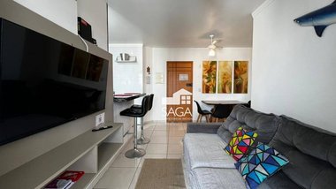 apartment em Rua Flamengo, Guilhermina - Praia Grande - SP