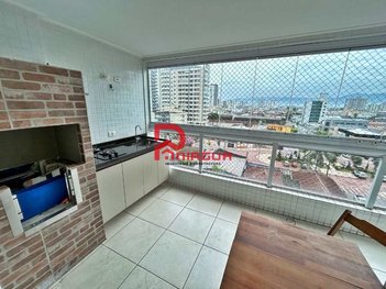 apartment em Avenida Marechal Maurício José Cardoso, Canto do Forte - Praia Grande - SP