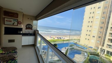 apartment em Rua Rene de Castro Thiollier, Centro - Itanhaém - SP