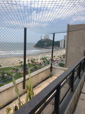apartment em Avenida Manoel da Nóbrega, Itararé - São Vicente - SP