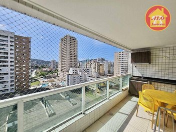 apartment em Avenida Marechal Maurício José Cardoso, Canto do Forte - Praia Grande - SP