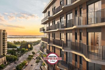 apartment em Avenida Praia de Belas, Praia de Belas - Porto Alegre - RS