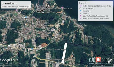 land_lot em Avenida Oscar Bernardo Beckhauser, Ubatuba - São Francisco do Sul - SC