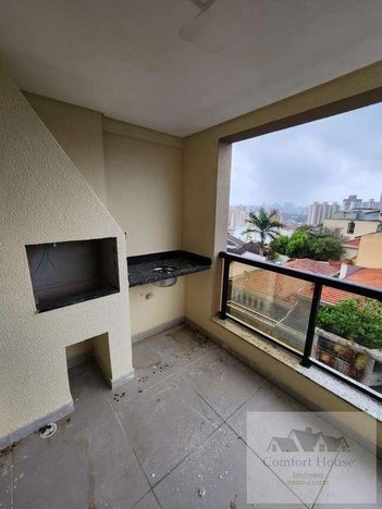 apartment em Rua Atibaia, Vila Valparaíso - Santo André - SP