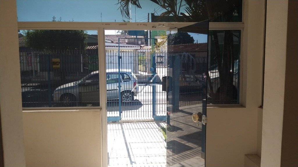 Vista recepção para rua