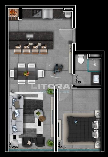 apartment em Avenida Central, Xangri-Lá - Xangri-Lá - RS