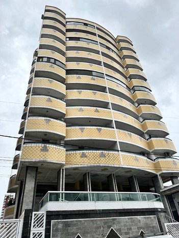 apartment em Rua Doutor Vicente de Carvalho, Ocian - Praia Grande - SP
